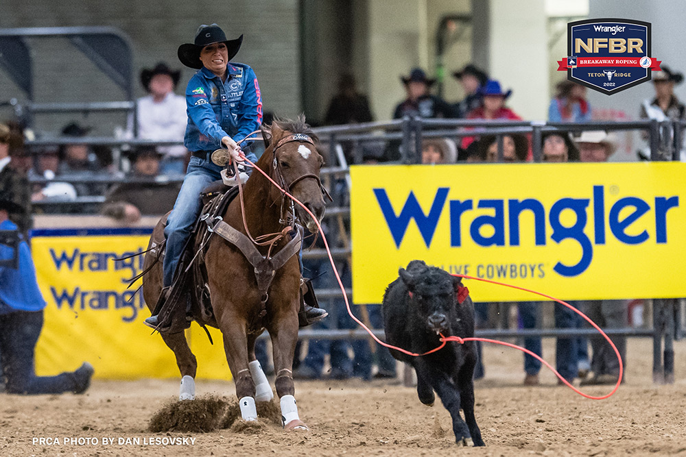 NFBR 2022-Champions crowned at Wrangler National Finals Breakaway Roping